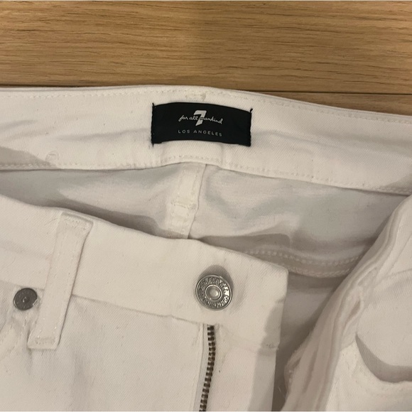 White 7 for All Mankind Jeans - Picture 4 of 4